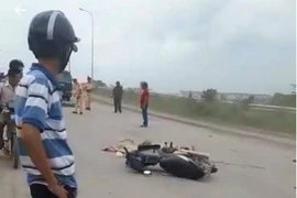 Xe ben tông chết người tại Long Hưng