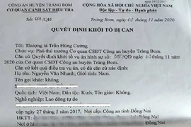 Đề nghị truy tố vì nói xấu lãnh đạo huyện trên facebook