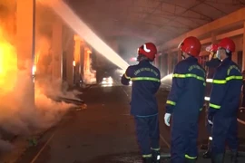Công an xác định lý do vụ cháy kho vải công ty may Đồng Tiến ở Đồng Nai