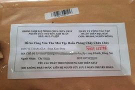 Cảnh báo việc mạo danh Cảnh sát PCCC để bán tài liệu tập huấn 