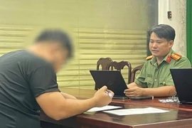 Công an làm việc với người xuyên tạc vụ bắt hung thủ bắn chết 3 người ở Đồng Nai