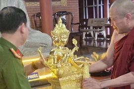 Bắt giữ nhóm trộm tượng Phật bằng đồng tại ngôi chùa ở Đồng Nai