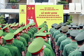 Hơn 130 cảnh sát tỉnh Đồng Nai đến Đắk Lắk hỗ trợ khắc phục hậu quả mưa lũ