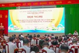Tỉnh Đồng Nai sẽ triển khai 45 cuộc thanh tra năm 2026