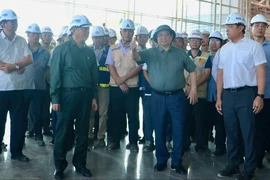 Thủ tướng Phạm Minh Chính kiểm tra tiến độ sân bay Long Thành