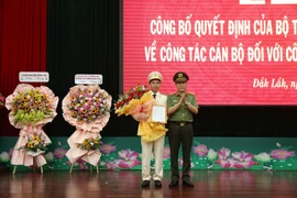 Bộ Công an bổ nhiệm Phó giám đốc Công an tỉnh Đắk Lắk