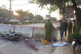 Nam thanh niên tử vong khi tông rào chắn bê tông thi công trên đường 