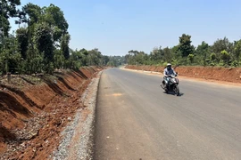Hiện trạng thi công gói thầu của Tập đoàn Thuận An ở Đắk Lắk
