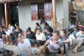 Khen thưởng công an phá ổ đánh bạc, vây bắt 41 người