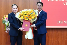 Ban Bí thư điều động ông Hồ Xuân Trường làm Phó Bí thư Tỉnh ủy Đắk Nông 
