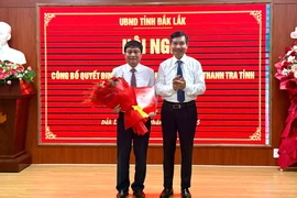  Ông Hồ Duy Thành làm Chánh Thanh tra tỉnh Đắk Lắk