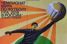 Quả bóng vàng châu Âu lên poster World Cup 2018