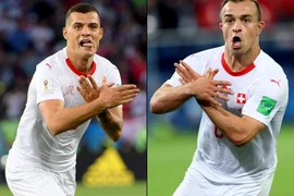 FIFA điều tra thông điệp chính trị 2 cầu thủ Thụy Sĩ
