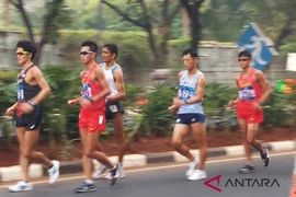 Nhật Bản giành vàng đi bộ 50 km