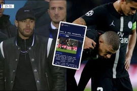 Neymar bị treo giò 3 trận vòng bảng Champions League mùa tới