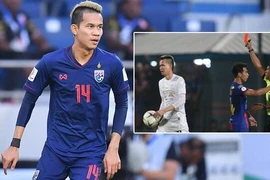 Tuyển thủ Thái đấm trọng tài, tự rút lui trước