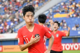 Hàn Quốc là đội đầu tiên đoạt vé vào tứ kết U-23 châu Á