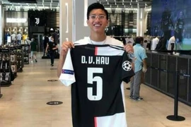 Đoàn Văn Hậu khoác chiếc áo số 5 Juventus