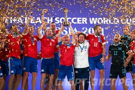 Tuyển Nga vô địch World Cup lần thứ ba