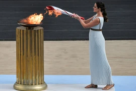 Ngọn đuốc Olympic đã đến Bắc Kinh
