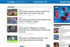 Philippines mở 'party lớn' khi đội tuyển có vé World Cup