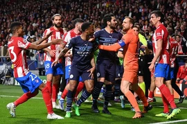 Chùm ảnh kẻ thua, người thắng...và cay cú giữa Man. City và Atletico