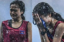 Campuchia tạc tượng 2 VĐV về cuối và giành HCV SEA Games 32 tại tượng đài Thắng - Thắng