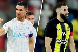 Ronaldo rực sáng, Benzema ‘hụt hơi’ ở Saudi Arabia