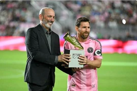 Ngay sau vị trí của Messi là ai?