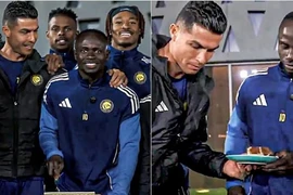 Ronaldo ngưỡng mộ Sadio Mane