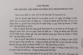 Nhóm cán bộ huyện Gia Lâm tiếp tay cho việc trục lợi chính sách chuyển đổi đất 