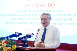 TAND Tối cao hướng dẫn xử lý hình sự hành vi khai thác, mua bán thủy sản trái phép