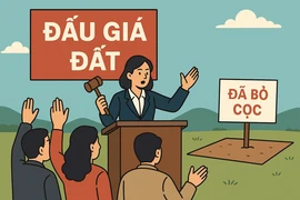 Bộ Tư pháp đề xuất người bỏ cọc sẽ bị cấm tham gia đấu giá đất tối đa 5 năm