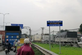 Cẩn trọng tối đa khi lưu thông qua cầu vượt Trạm 2