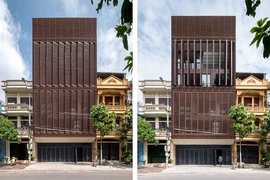 Ngôi nhà có không gian như hang động dành cho đại gia đình