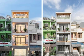 Ngôi nhà sáng và thoáng nhờ cách dời cầu thang