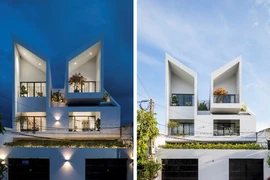 Ngôi nhà ‘sinh đôi’ độc đáo ở Tây Ninh
