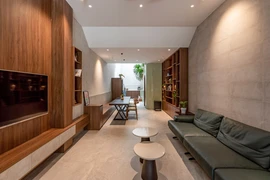Nhà thông tầng cho gia đình có trẻ nhỏ 