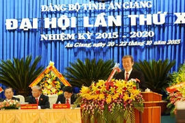 Khai mạc Đại hội Đảng bộ tỉnh An Giang lần thứ X