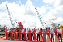 Hậu Giang đưa vào khai thác cầu cảng 20.000 DWT