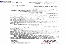 Cần Thơ chính thức được làm xét nghiệm chẩn đoán COVID-19