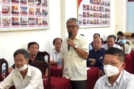 Cử tri Cần Thơ kiến nghị đổi mới cách thức tiếp xúc cử tri