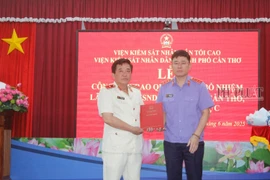 Công bố lãnh đạo VKSND TP Cần Thơ mới và 14 VKSND khu vực