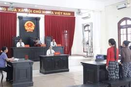 2 chị em la hét ở sân tòa, quay clip tung lên mạng và cái kết 