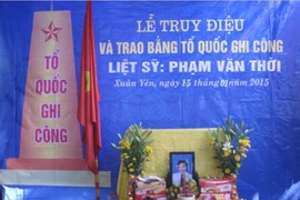 Ngư dân xả thân cứu người trên biển được công nhận liệt sĩ