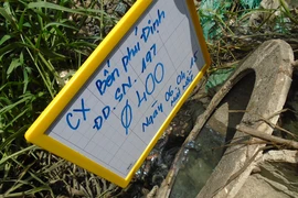 Ngập vì bị trộm lấy mất van ngăn triều