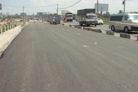 Quốc lộ 51 đùn lún gây mất an toàn giao thông
