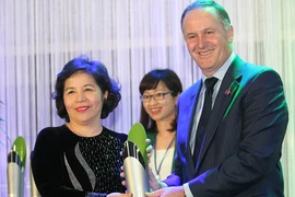 Bà Mai Kiều Liên nhận giải thưởng New Zealand ASEAN