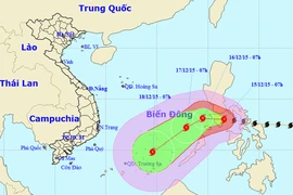 Tin mới về bão siêu Melor gần biển Đông