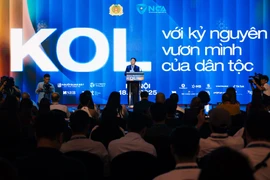 Thiếu tướng Lê Xuân Minh, Cục trưởng Cục An ninh mạng và phòng, chống tội phạm sử dụng công nghệ cao, phát biểu tại sự kiện. Ảnh: VT